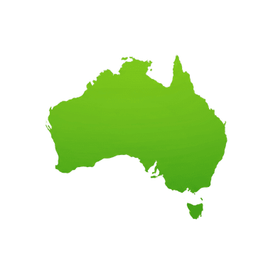 Map of Australia — we deliver nationwide
